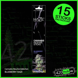 Cannabis Räucherstäbchen Blueberry Haze