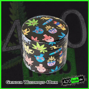 Weedmojis Grinder 40mm